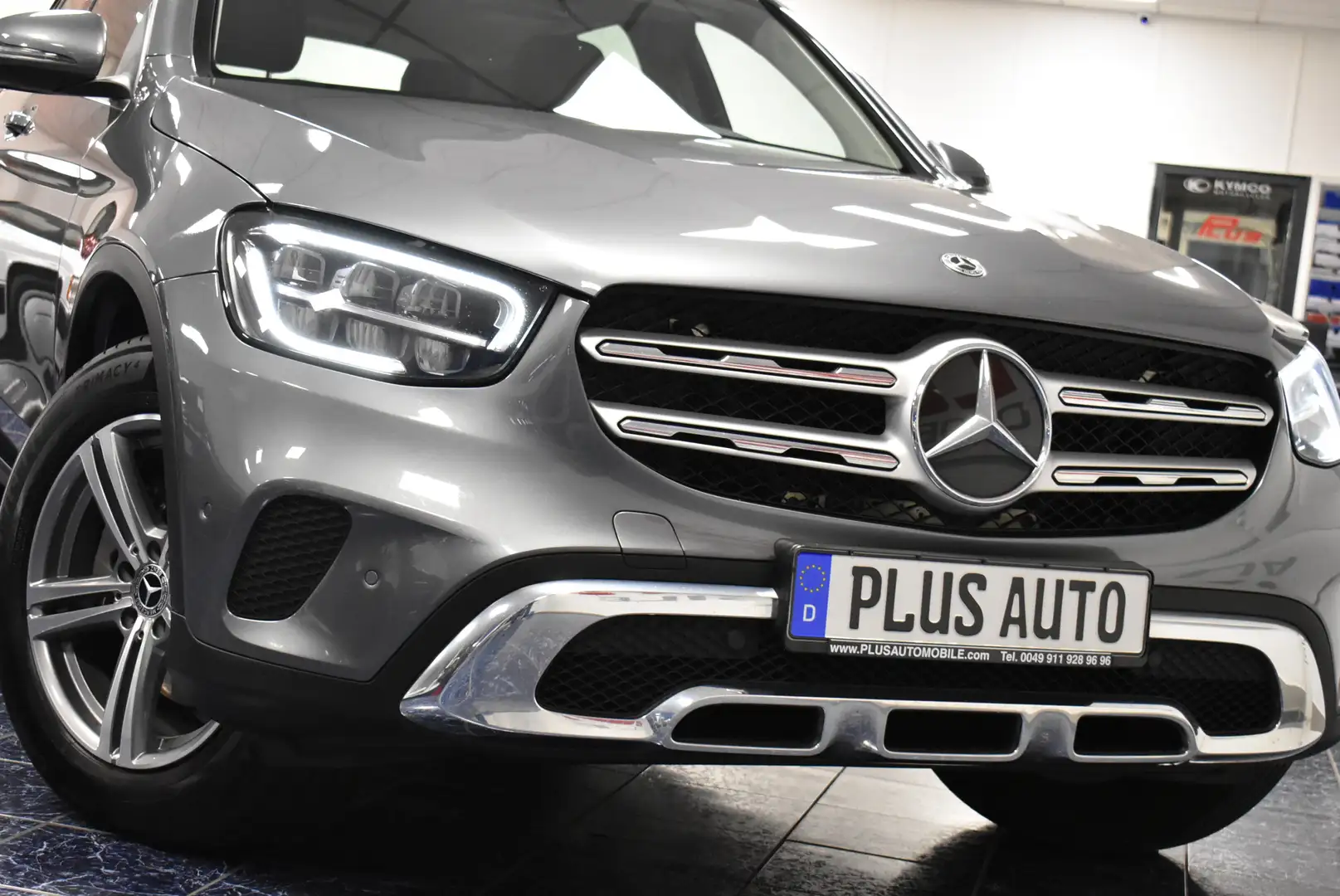 Mercedes-Benz GLC 220 d 4Matic Exclusive Aut Navi LED Kamer Grau - 1