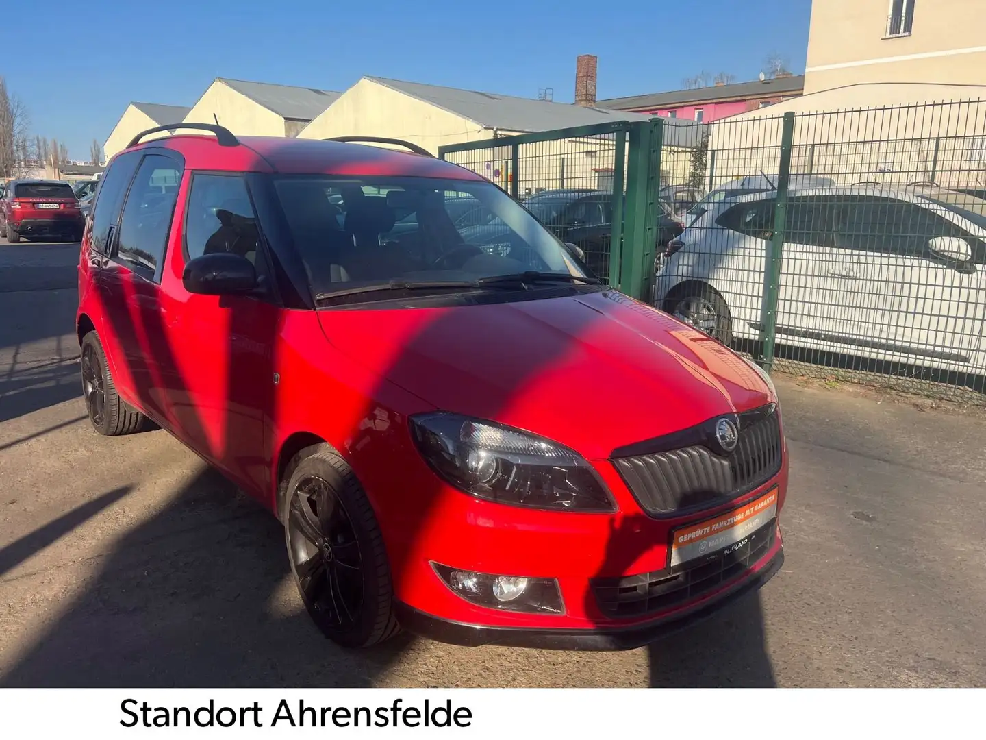 Skoda Roomster Noire Klimaautomatik+Sitzheizung Rot - 1
