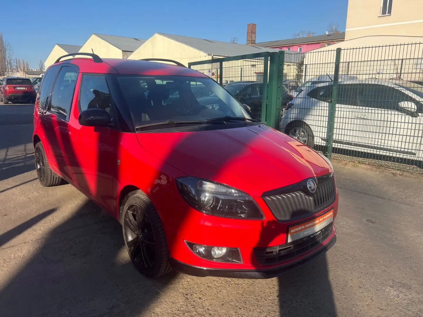 Skoda Roomster Noire Klimaautomatik+Sitzheizung Rot - 1