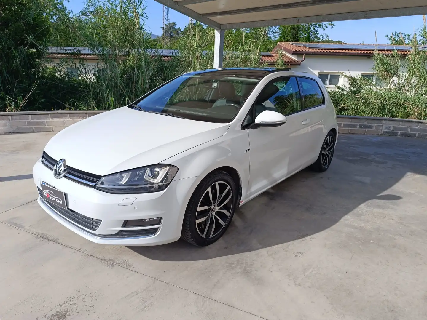 Volkswagen Golf Golf 3p 1.4 tsi Highline 140cv Blanc - 1