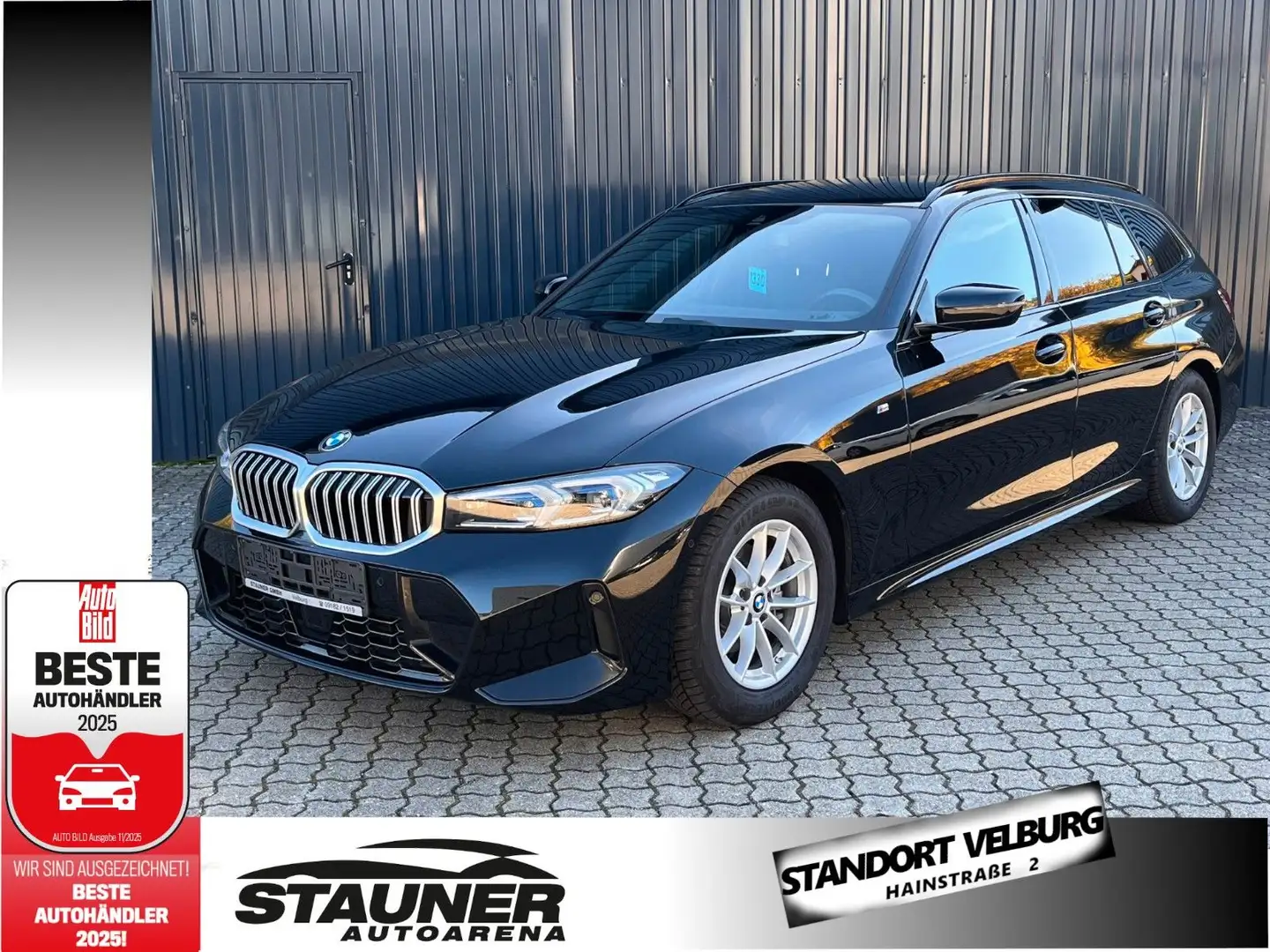 BMW 318 i Touring M SPORT /AHK/Kamera/HeadUp/HiFi Schwarz - 1