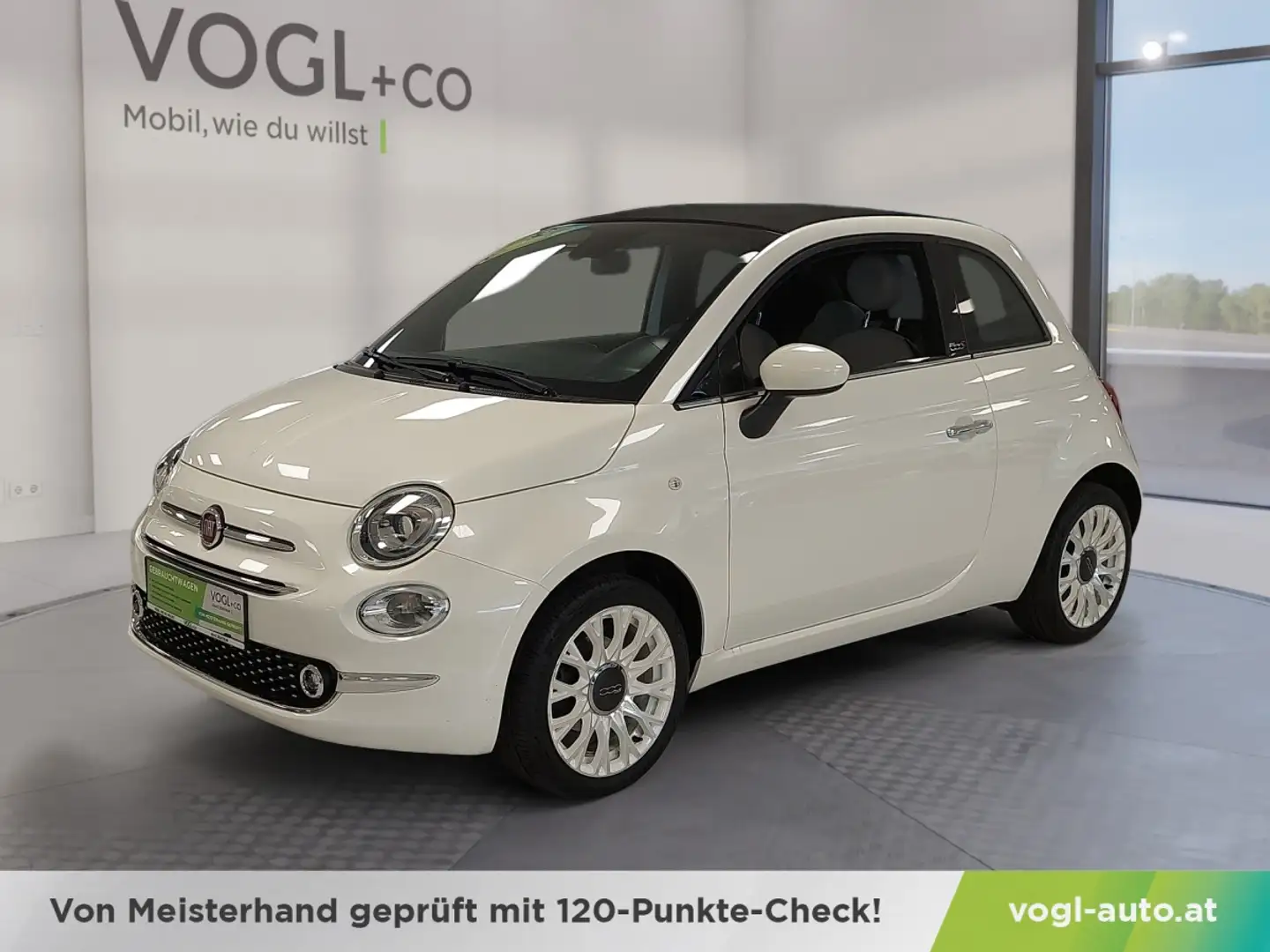 Fiat 500C CABRIO STAR 1,2 Blanco - 1