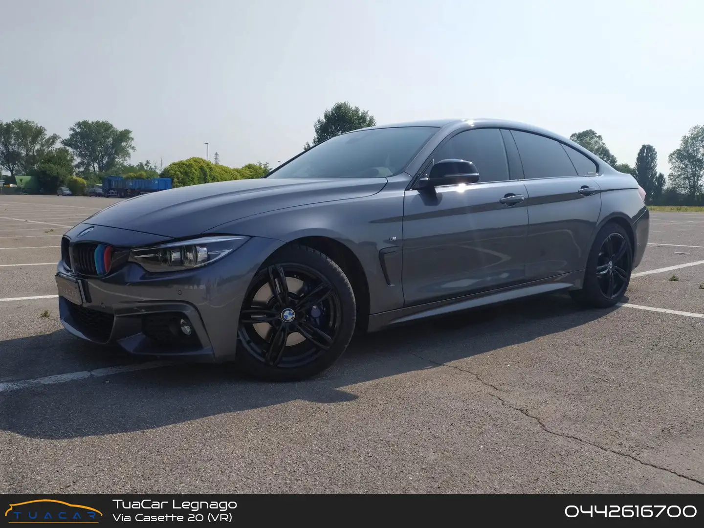BMW 420 M Sport 420 d Grigio - 1