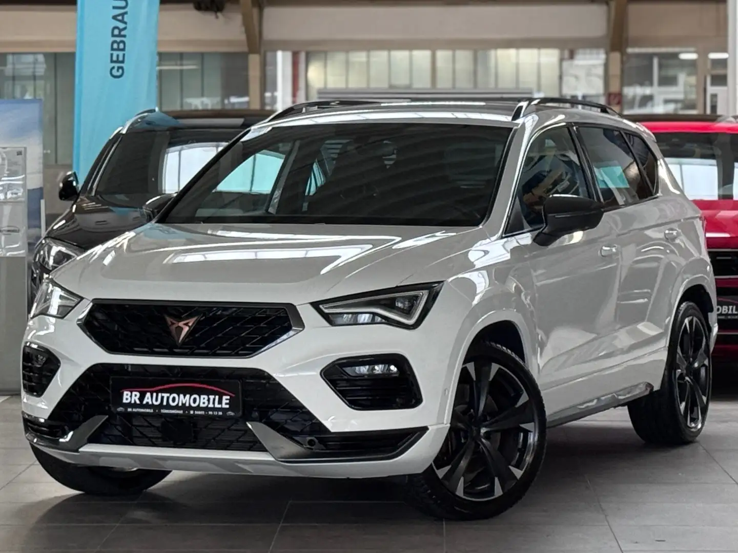 CUPRA Ateca VZ 4Drive*1.Hand*AHK*Voll LED*Alcantara*MwSt Weiß - 1