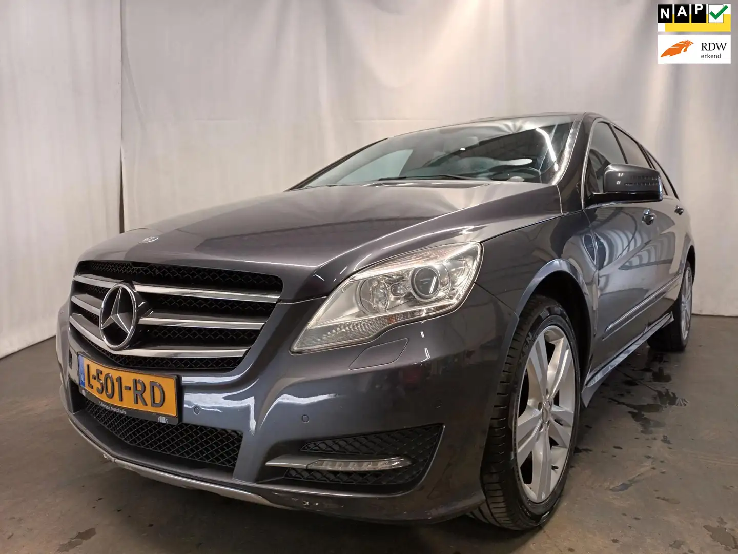 Mercedes-Benz R 350 Lang 4-Matic Prestige 6p. - Navi - Leer - Parkeers Сірий - 1
