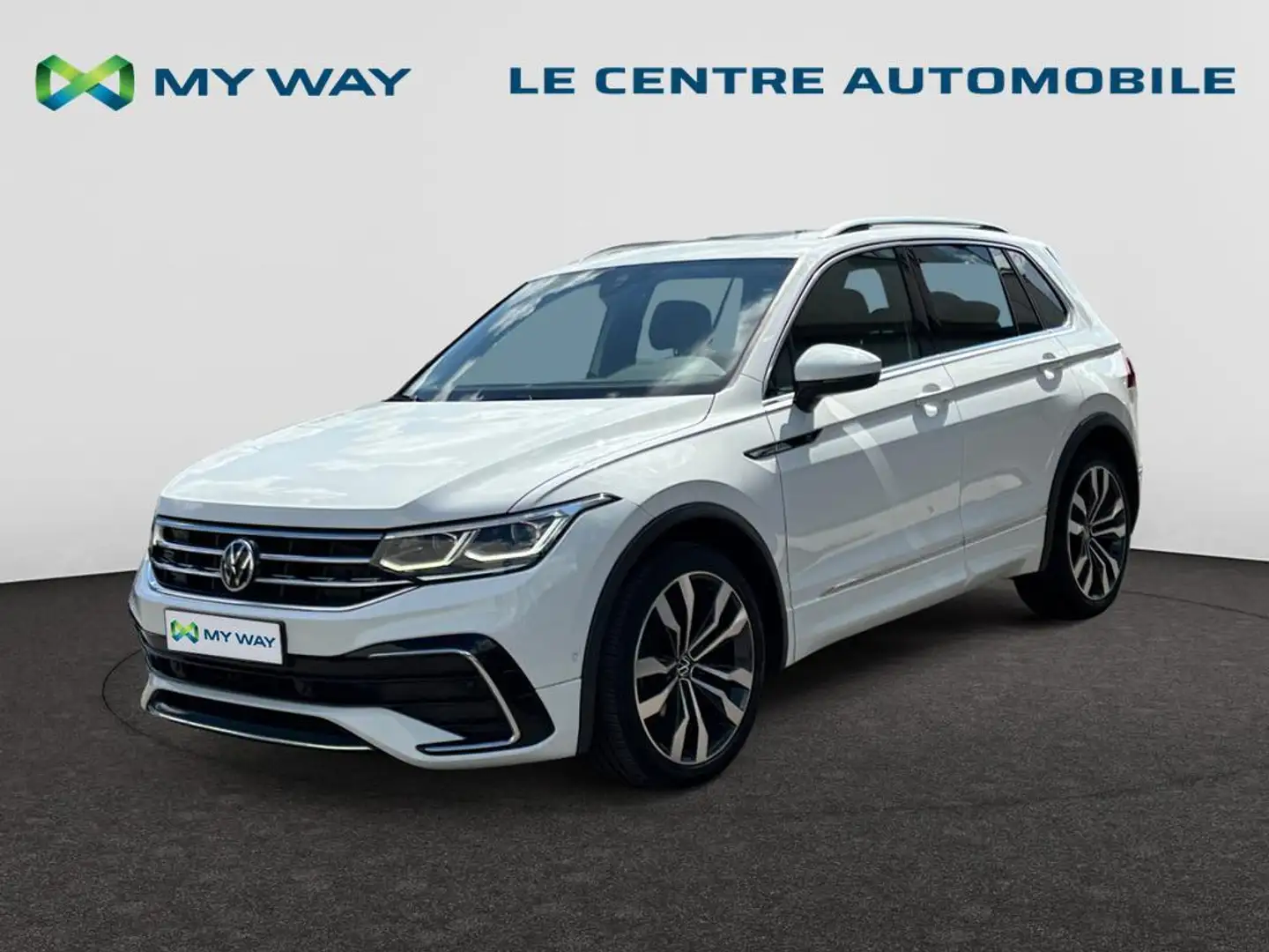 Volkswagen Tiguan Platinum 2.0 TDI SCR 110 kW (150 ch) 7 vitesses DS Blanco - 1