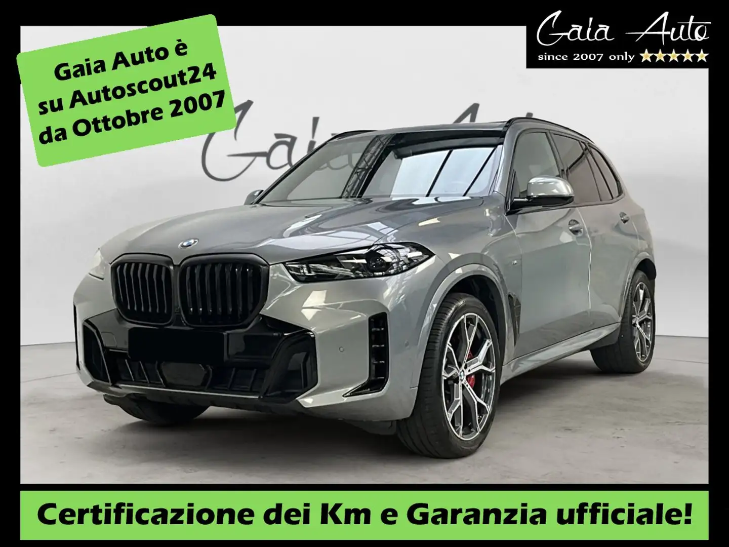 BMW X5 xdrive30d Msport auto Grigio - 1