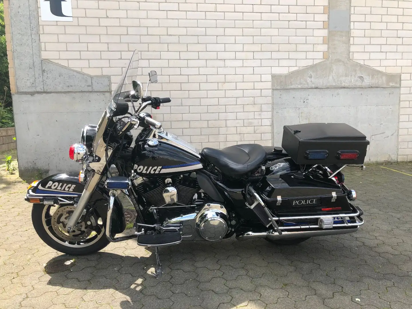 Harley-Davidson Road King FL 2 Police Zwart - 1