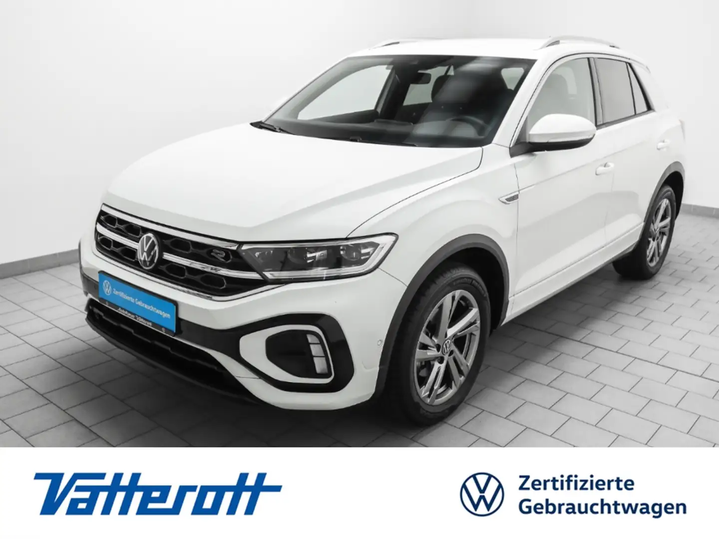 Volkswagen T-Roc 1.0 TSI R line LED ACC digCockpit Weiß - 1