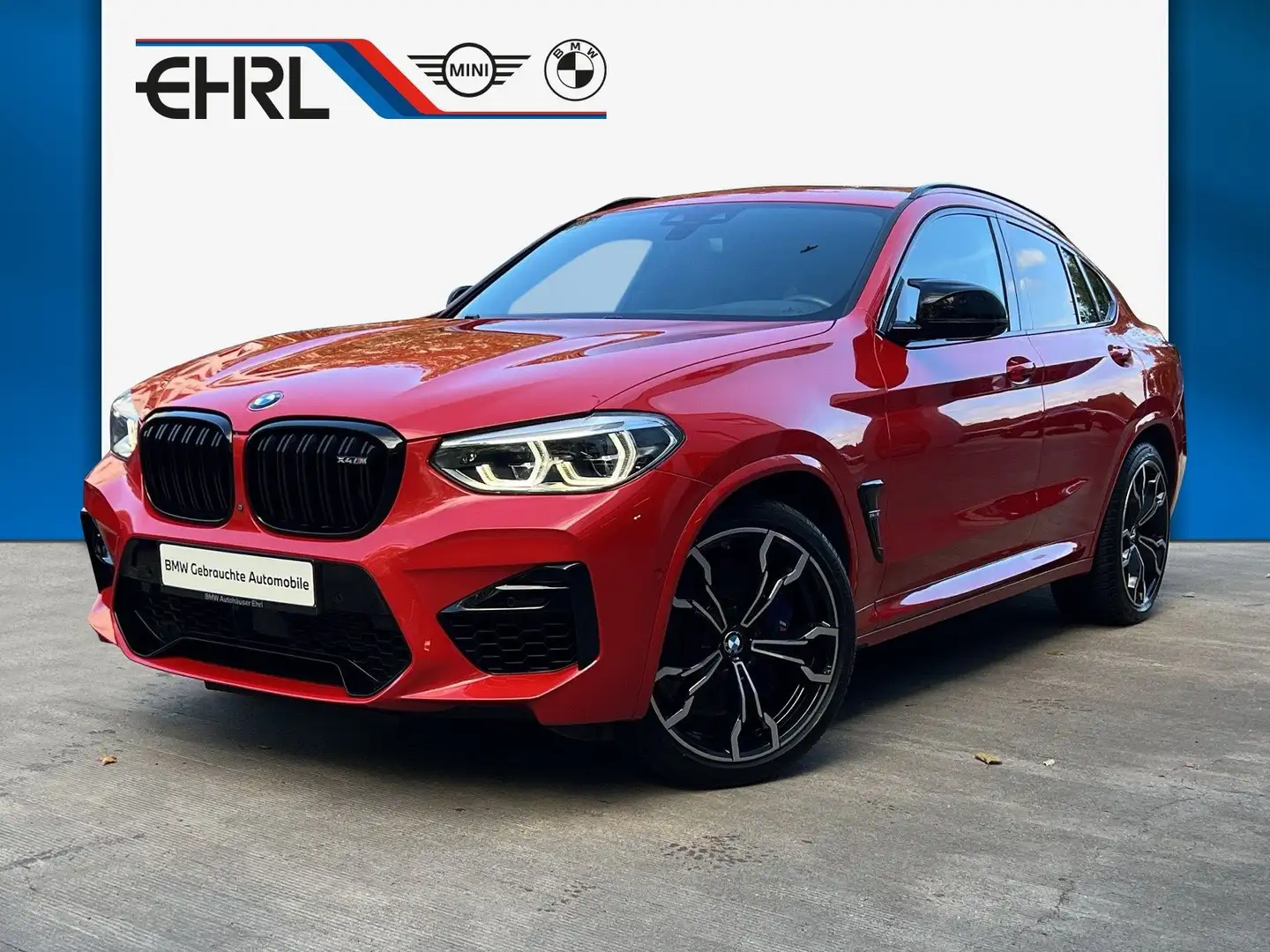 BMW X4 M COMPETITION PANO HEAD-UP H&K Rouge - 1