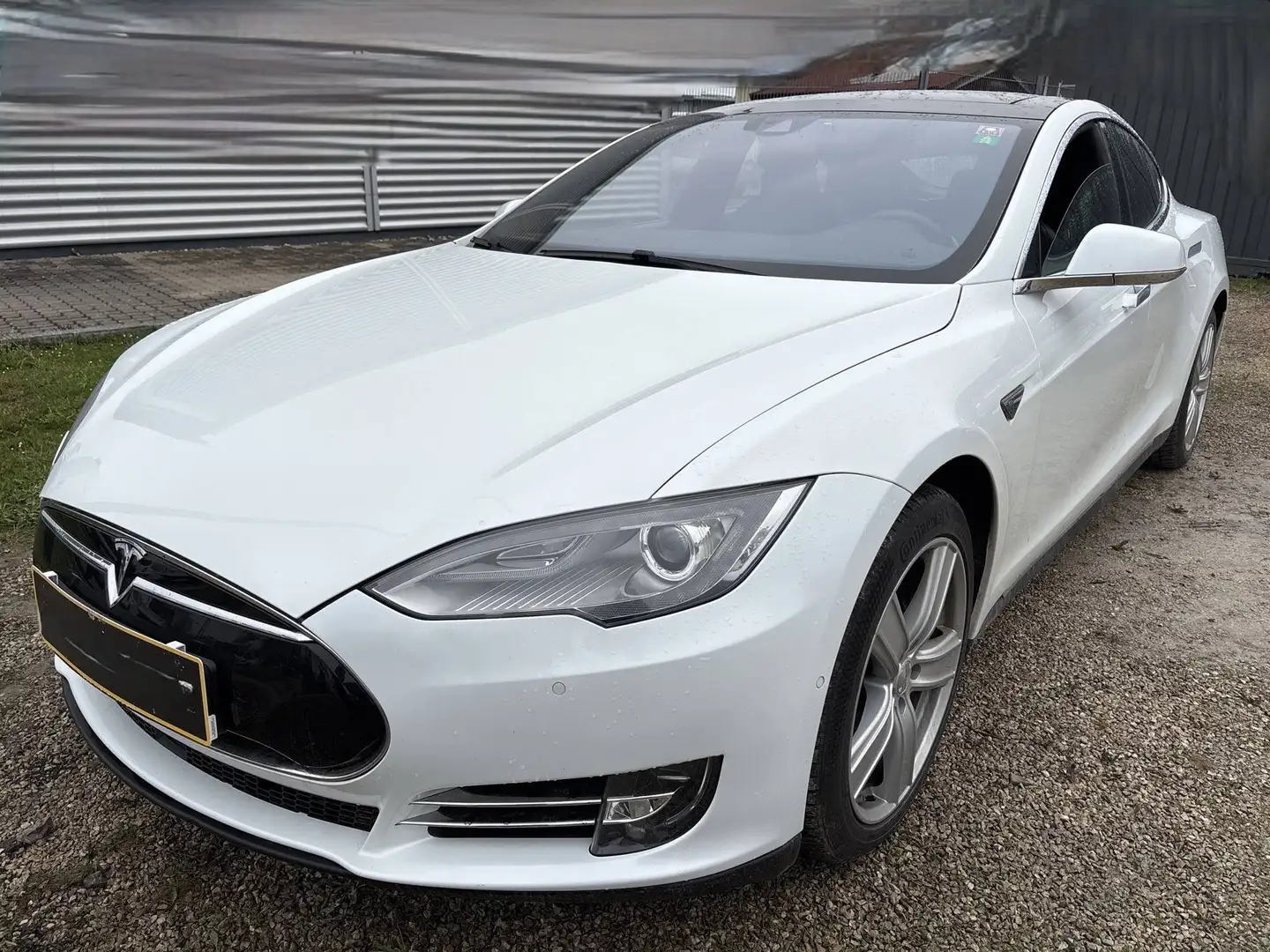 Tesla Model S Model S 85kWh SC01 Gratis Laden Weiß - 1