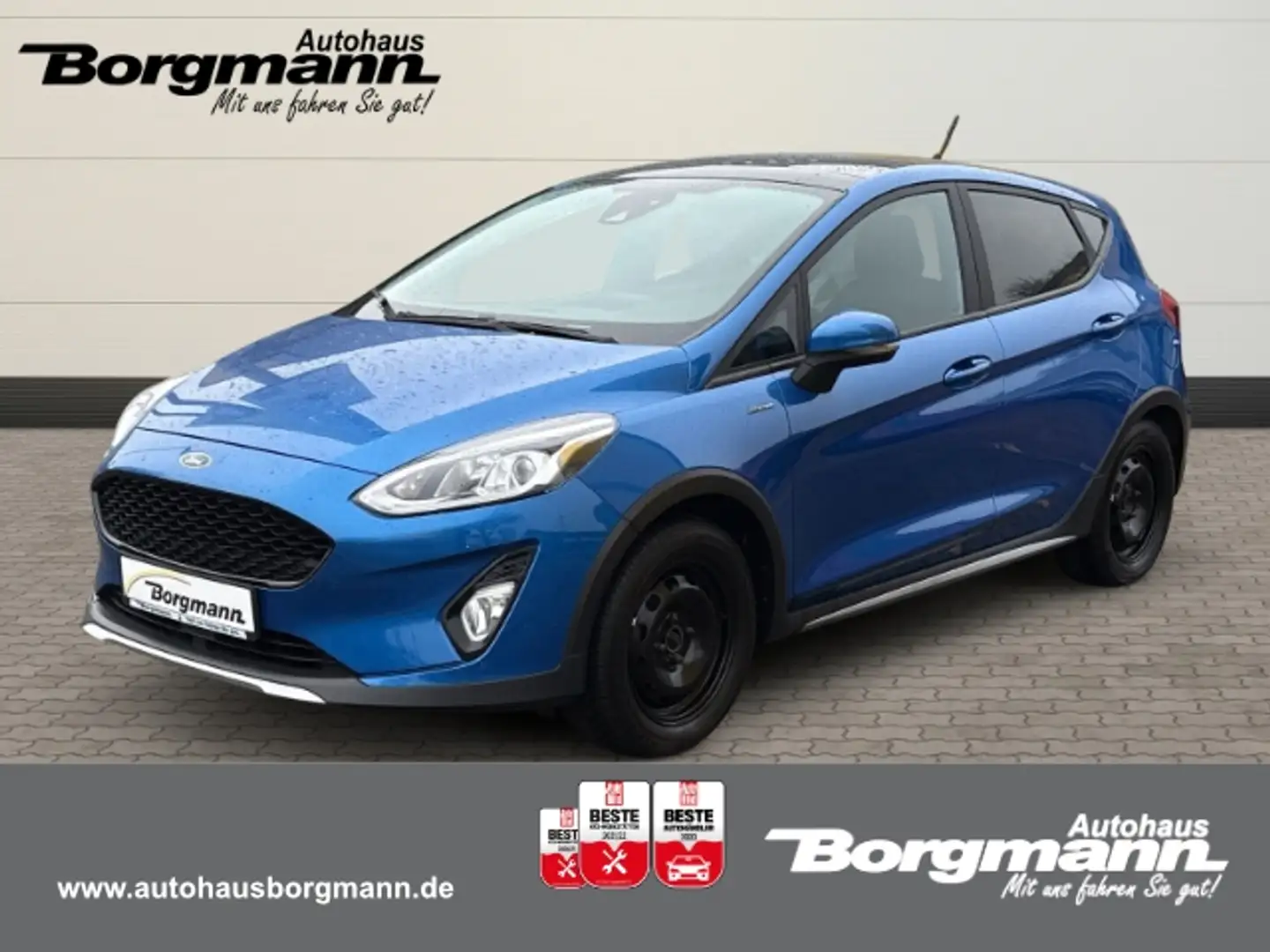 Ford Fiesta Active 1.0 EcoBoost EU6d-T Panorama Navi Soundsyst Blau - 1