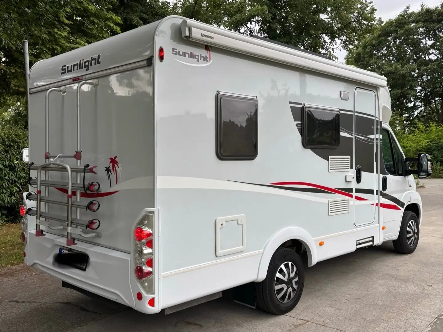 Fiat Ducato Mobilhome Sunlight Blanc - 2