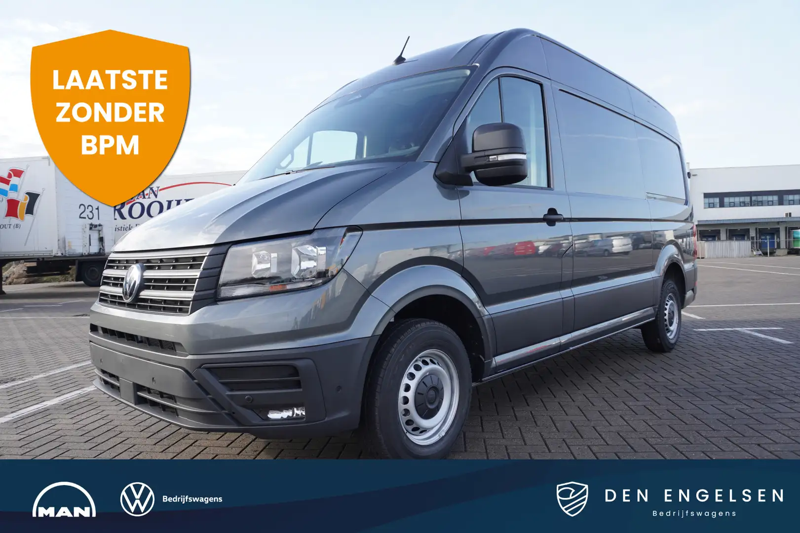 Volkswagen Crafter 35 2.0 TDI L3H3 Highline 35 2.0 TDI L3H3 177 PK Au Gris - 1