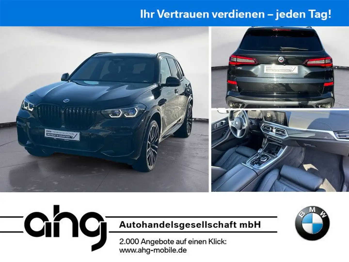 BMW X5 xDrive40d M Sportpaket Head Up AHK Schwarz - 1