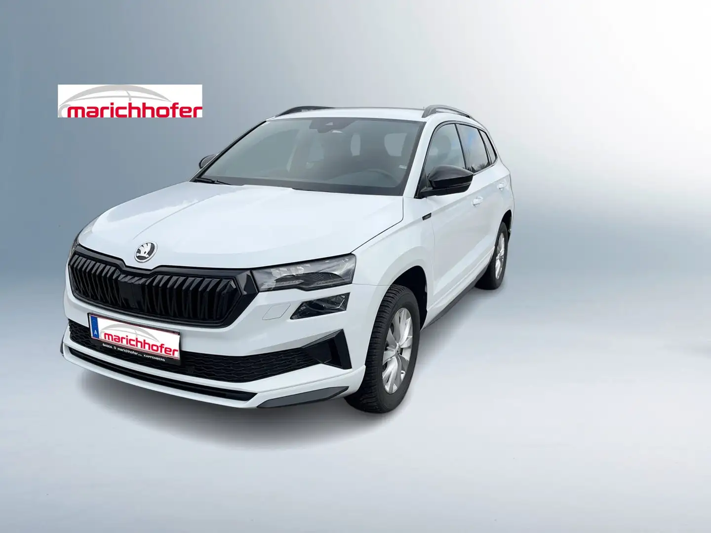 Skoda Karoq Sportline TSI DSG ACT Weiß - 1