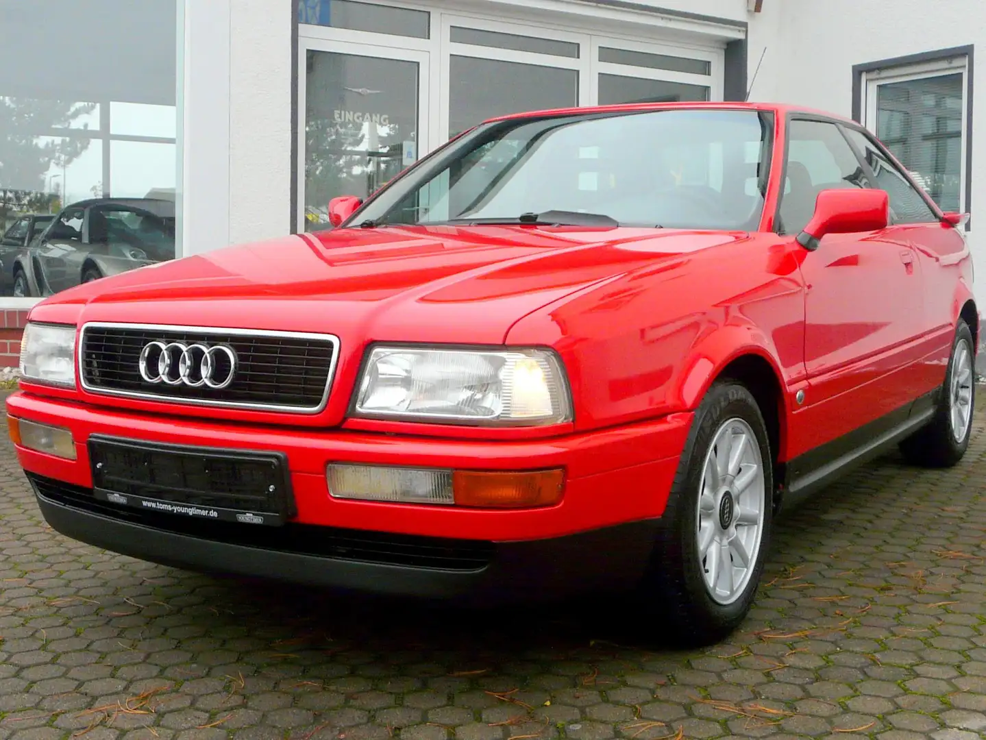 Audi Coupe 2.0E Automatik  -Klimaanlage-Original-Bestzustand- Rot - 1