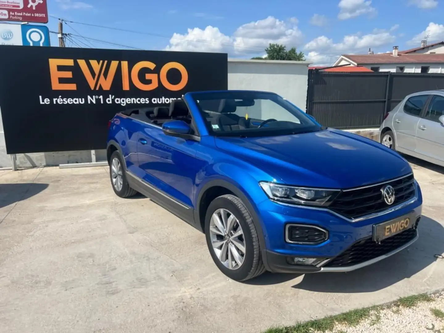 Volkswagen T-Roc Cabriolet 1.5 TSI 150 ch EVO STYLE DSG7 ORIGINE FR Blauw - 1