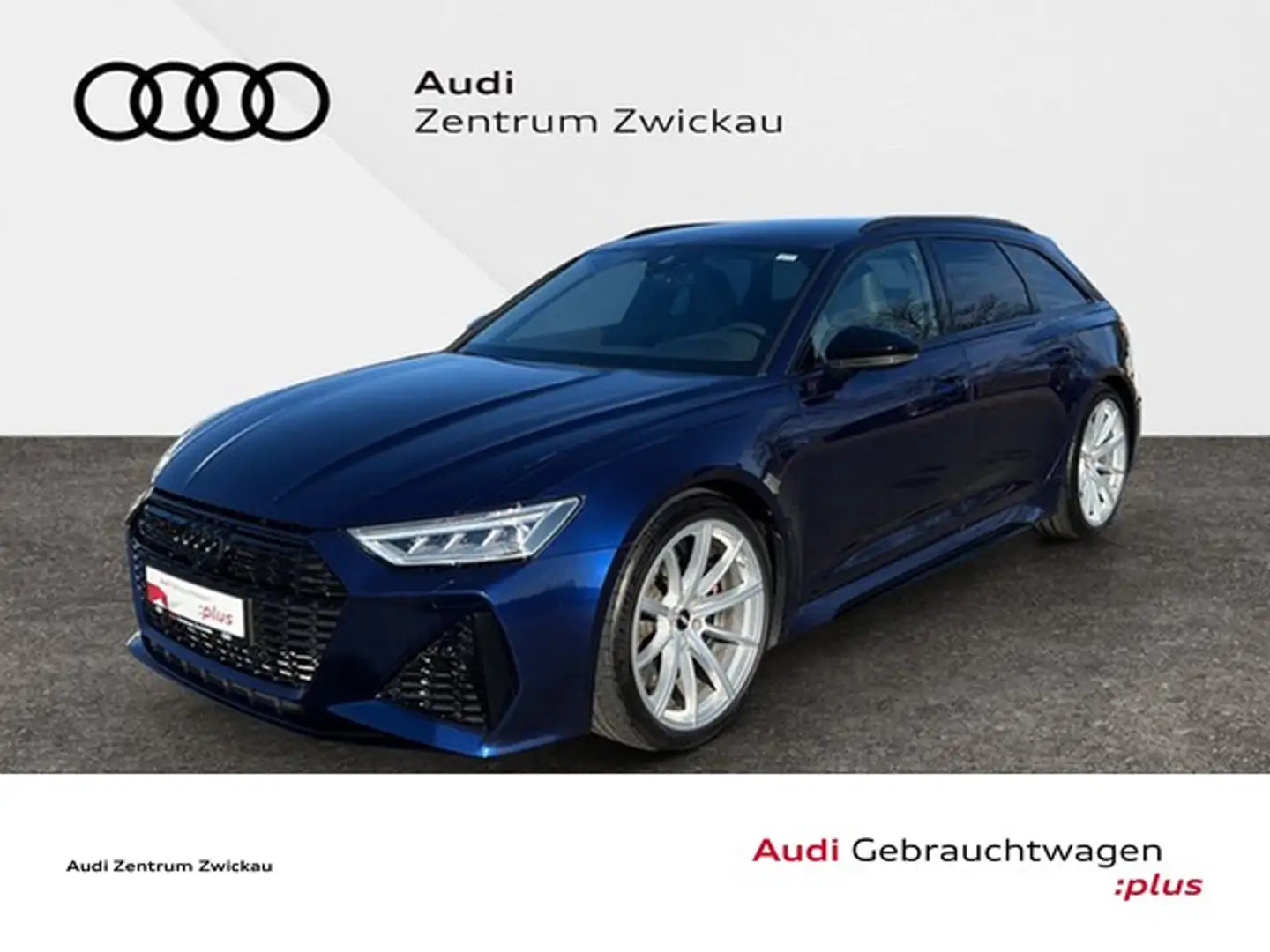 Audi RS6 Avant 4.0TFSI quattro LED Scheinwerfer, Navi, S... Blau - 1