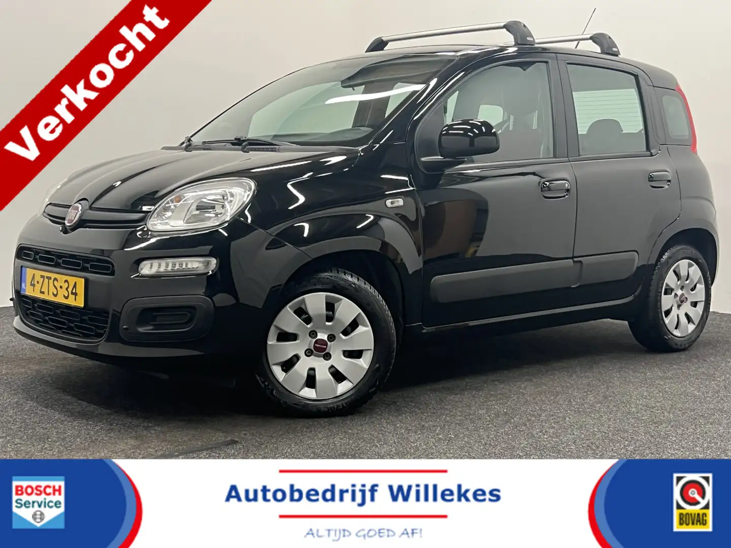 Fiat Panda 0.9 TwinAir Edizione Cool | NL AUTO | AIRCO | ELEK Schwarz - 1