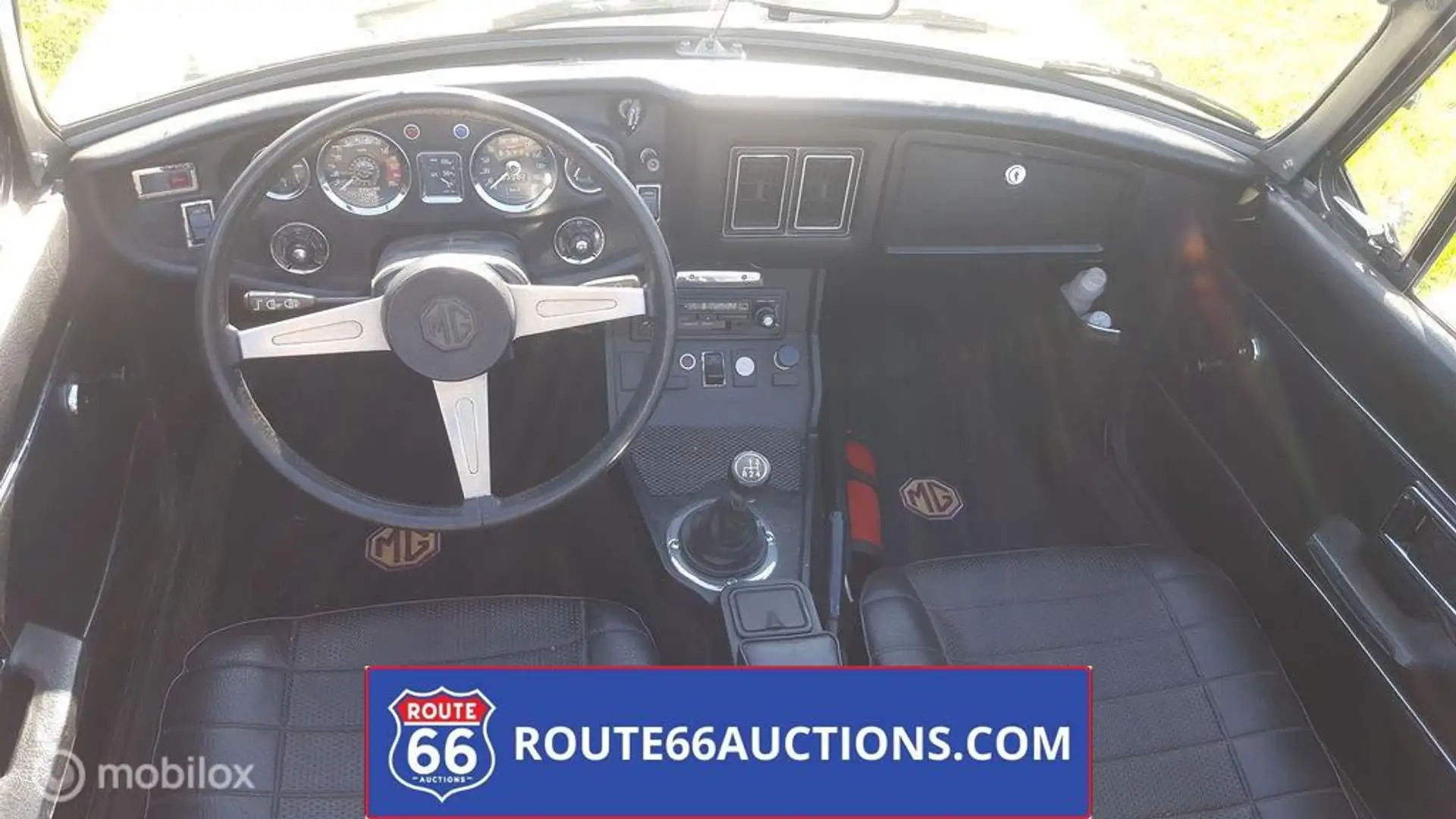 MG MGB Cabriolet | 1976 | Route 66 Auctions Schwarz - 2