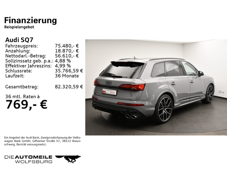 Audi SQ7 4.0 TFSI quattro Tiptronic competition plus — photo 2
