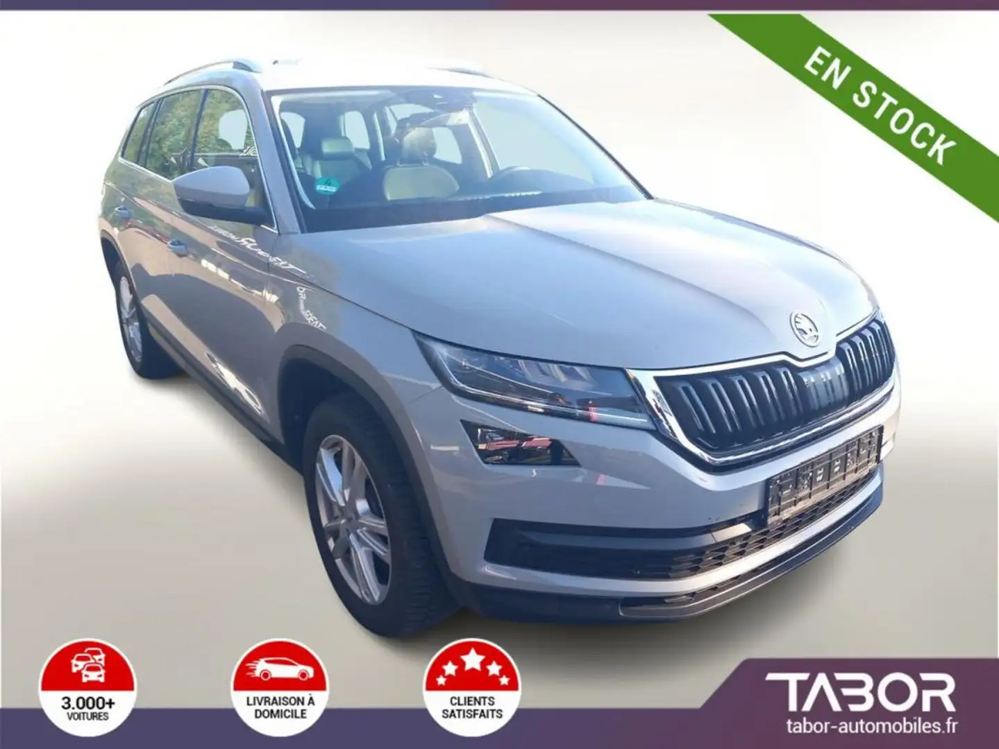 Skoda Kodiaq 1.5 TSI 150 DSG Style GPS ACC VirC Gris - 1