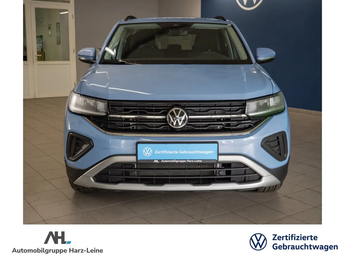 Volkswagen T-Cross LIFE TSI DSG+AHK+ALU 16''+TRAVEL ASSIST+EINPARKHIL Azul - 2