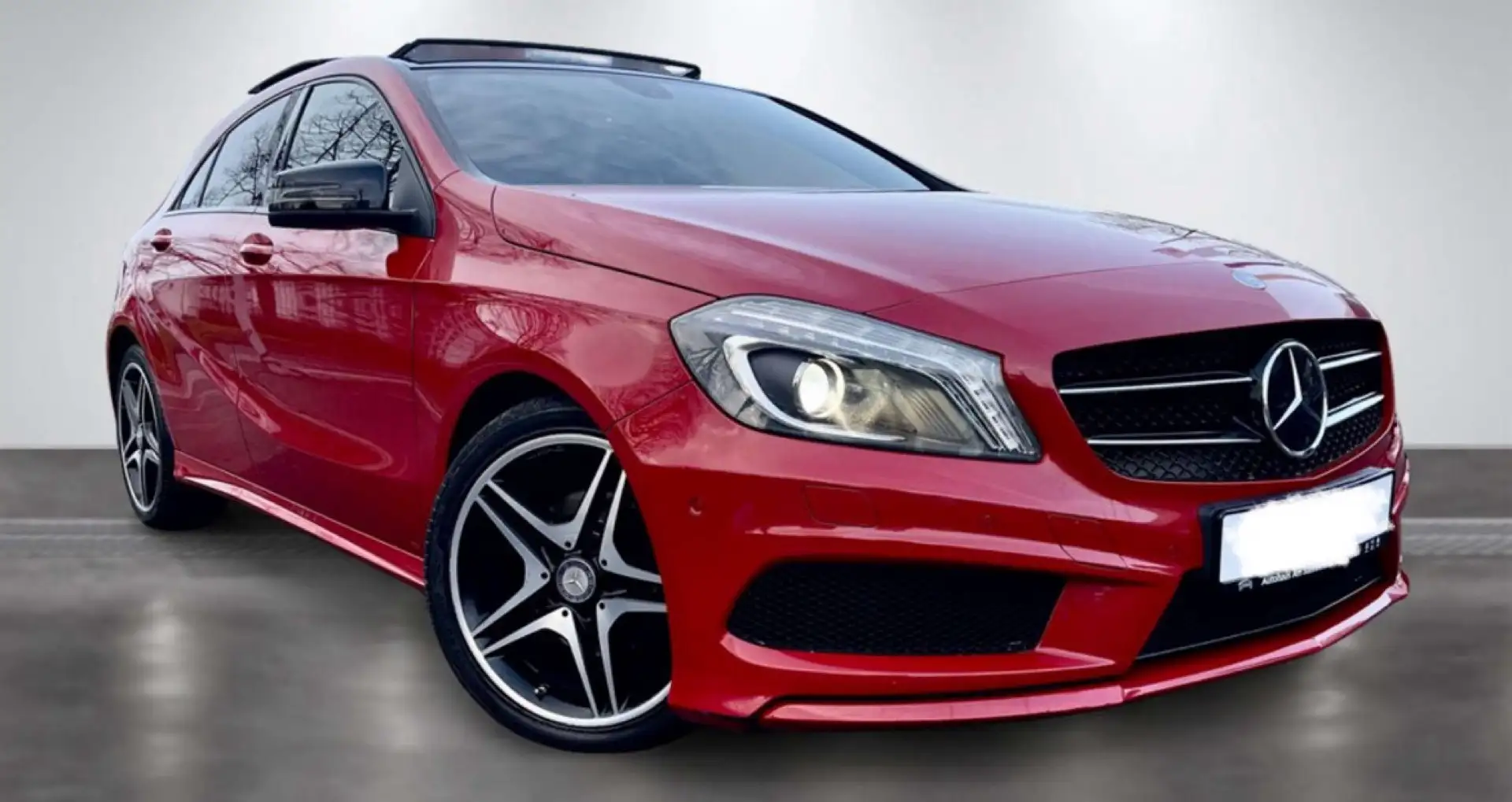Mercedes-Benz A 200 CDI AMG Line *Full Option* Rood - 1