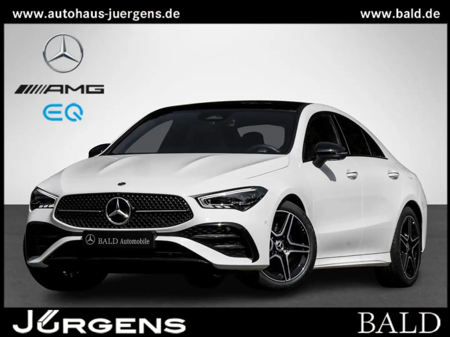 Mercedes-Benz CLA 200 AMG-Advanced/ILS/Pano/360/Totw/Night/18" Bianco - 1