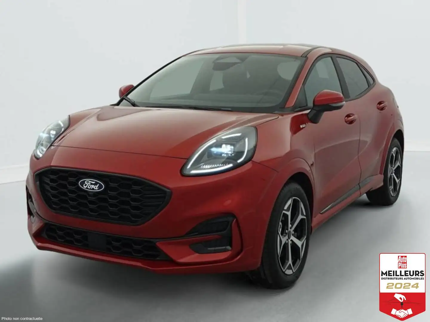 Ford Puma NOUVEAU 1.0 ECOBOOST 125 CH MHEV S S POWERSHIFT ST Rouge - 1