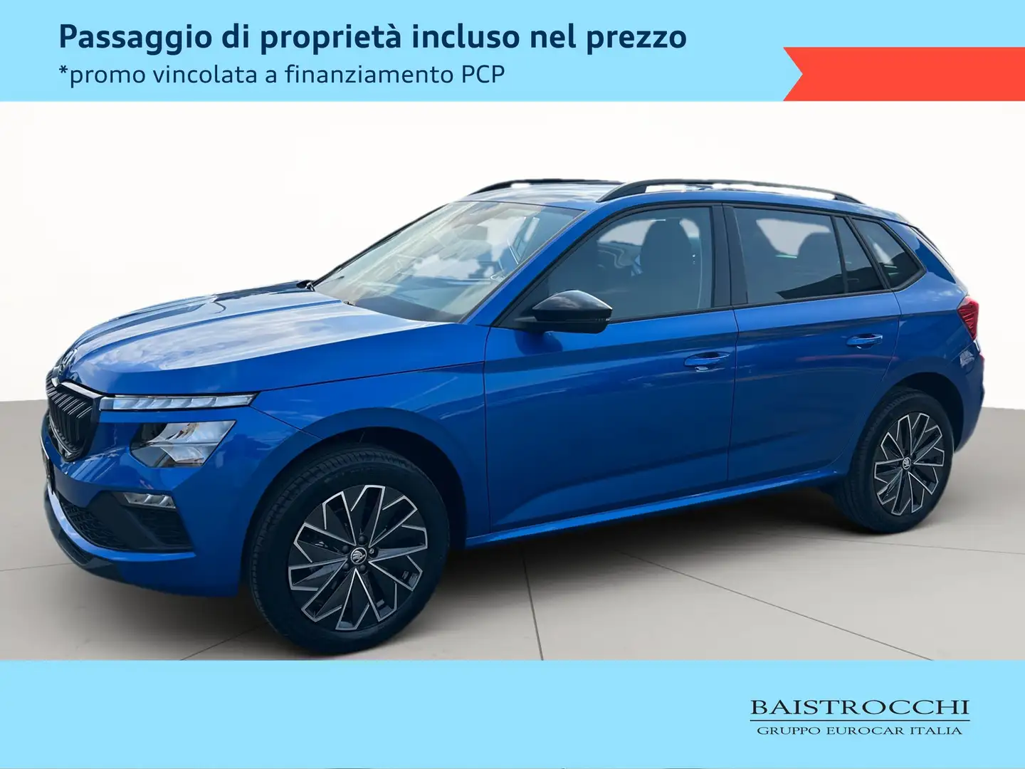 Skoda Kamiq Black Dots 1.0 TSI 95 CV Blu/Azzurro - 1