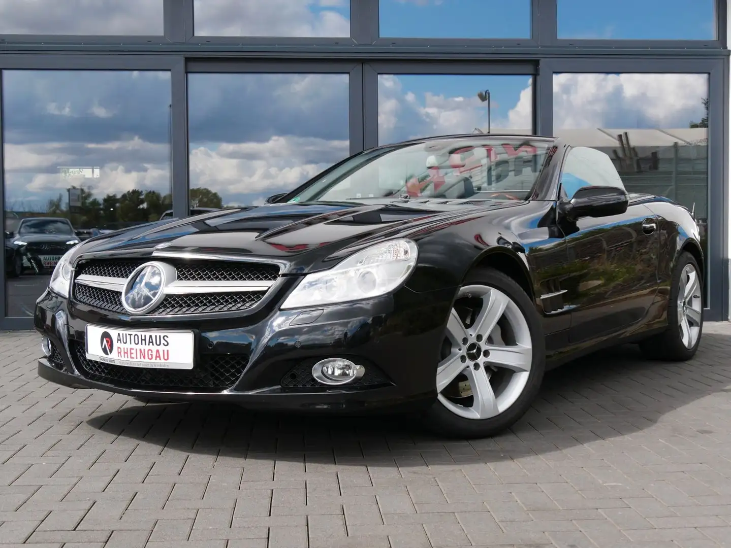 Mercedes-Benz SL 500 DEUTSCH 60TKM U-FREI LIEBHABER Negru - 2