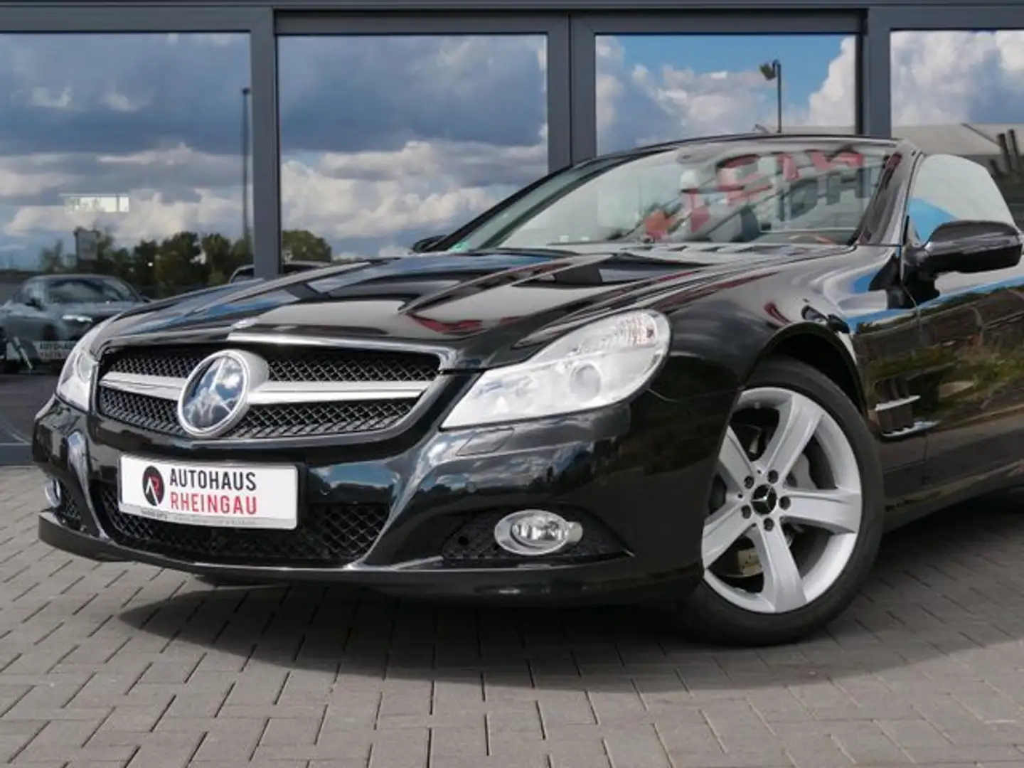 Mercedes-Benz SL 500 DEUTSCH 60TKM U-FREI LIEBHABER Schwarz - 1