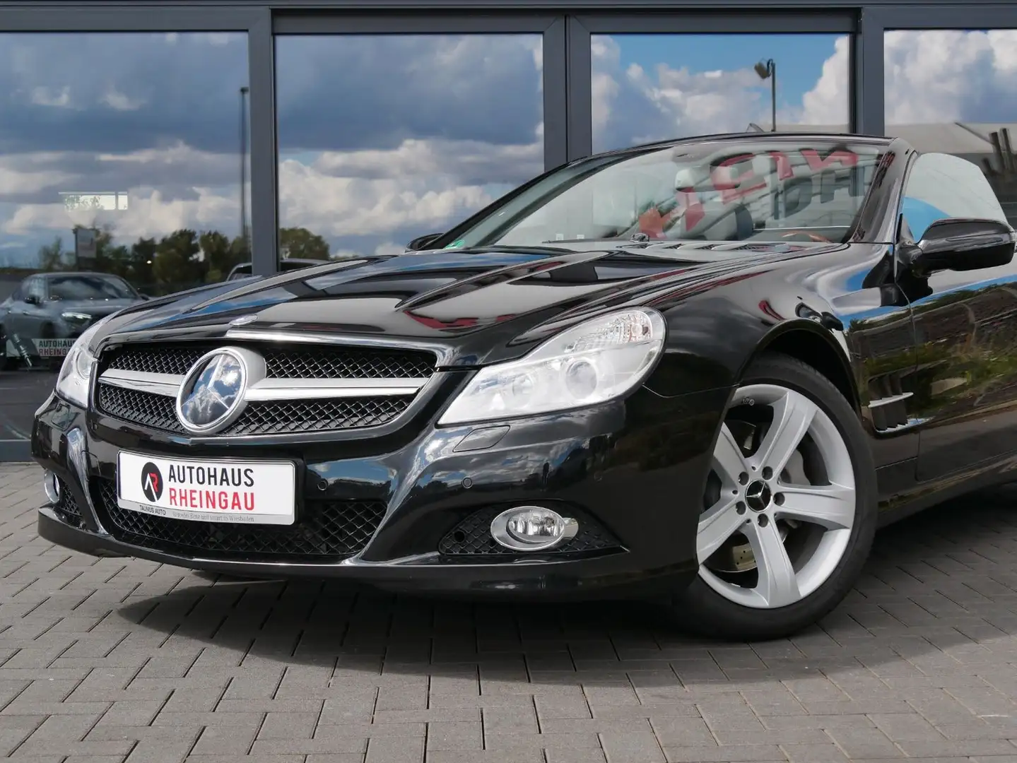Mercedes-Benz SL 500 DEUTSCH 60TKM U-FREI LIEBHABER Negru - 1