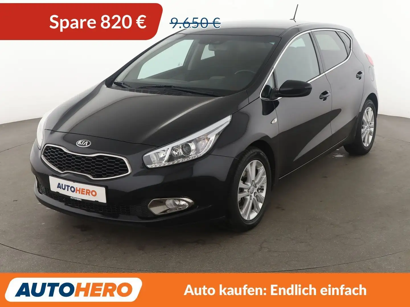 Kia Ceed / cee'd 1.4 Attract plus*NAVI*TEMPO*CAM*PDC*SHZ*KLIMA* Noir - 1