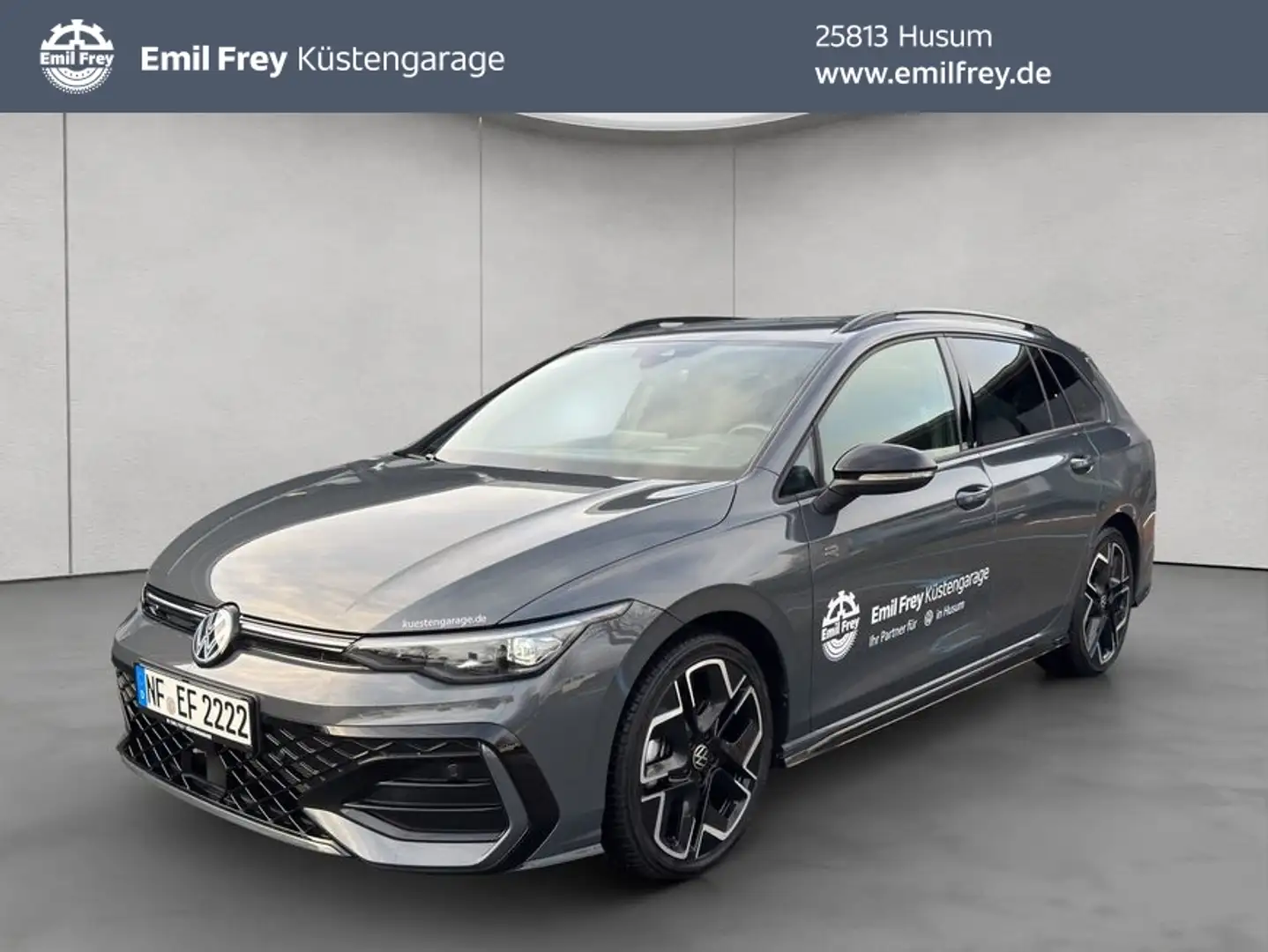 Volkswagen Golf Variant Variant 2.0 TDI DSG R-Line AHK HUD EHK SHZ MA Grau - 1