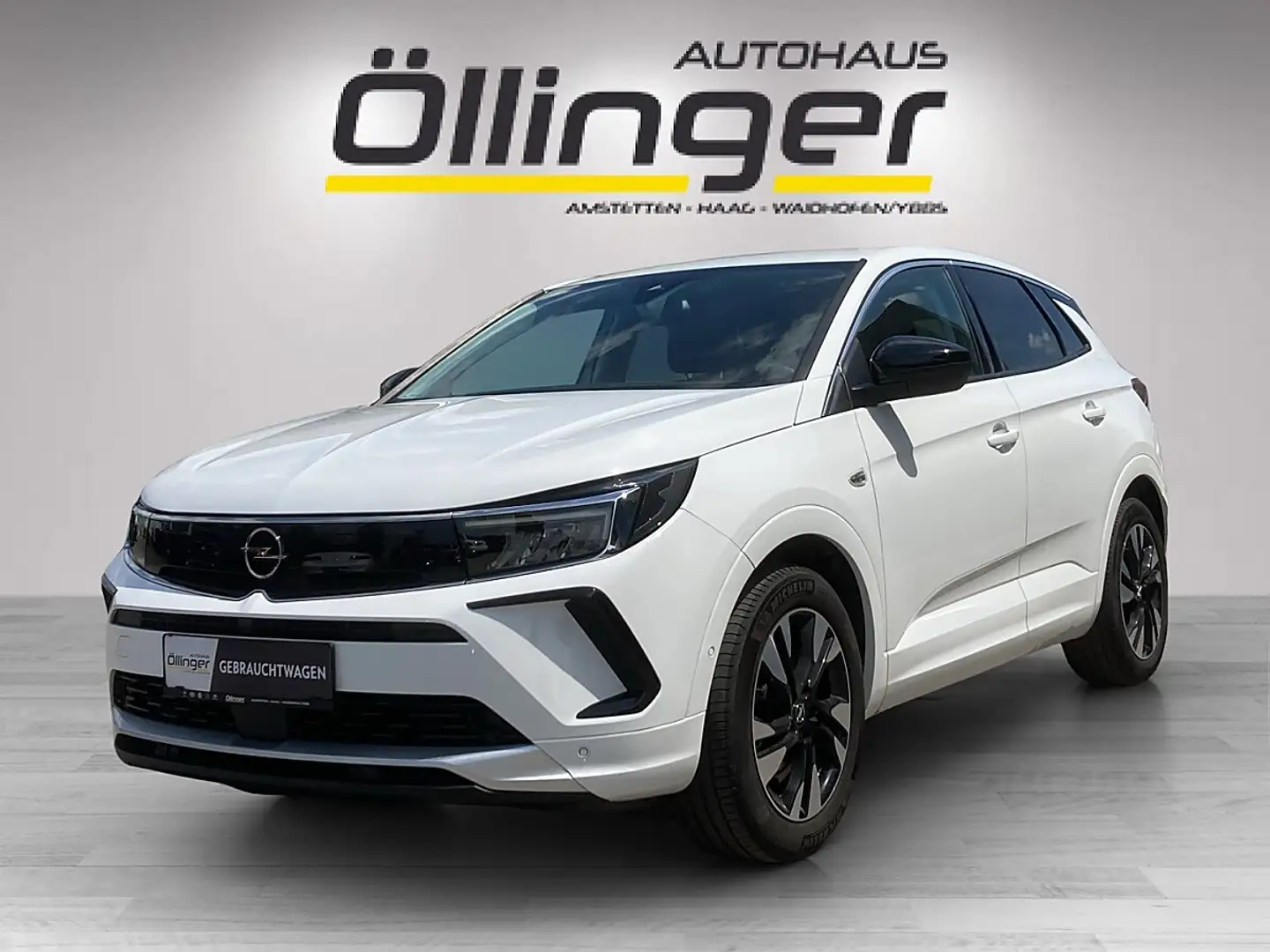 Opel Grandland 1,2 Turbo Business Elegance Aut. mit tollen Ext... Weiß - 1