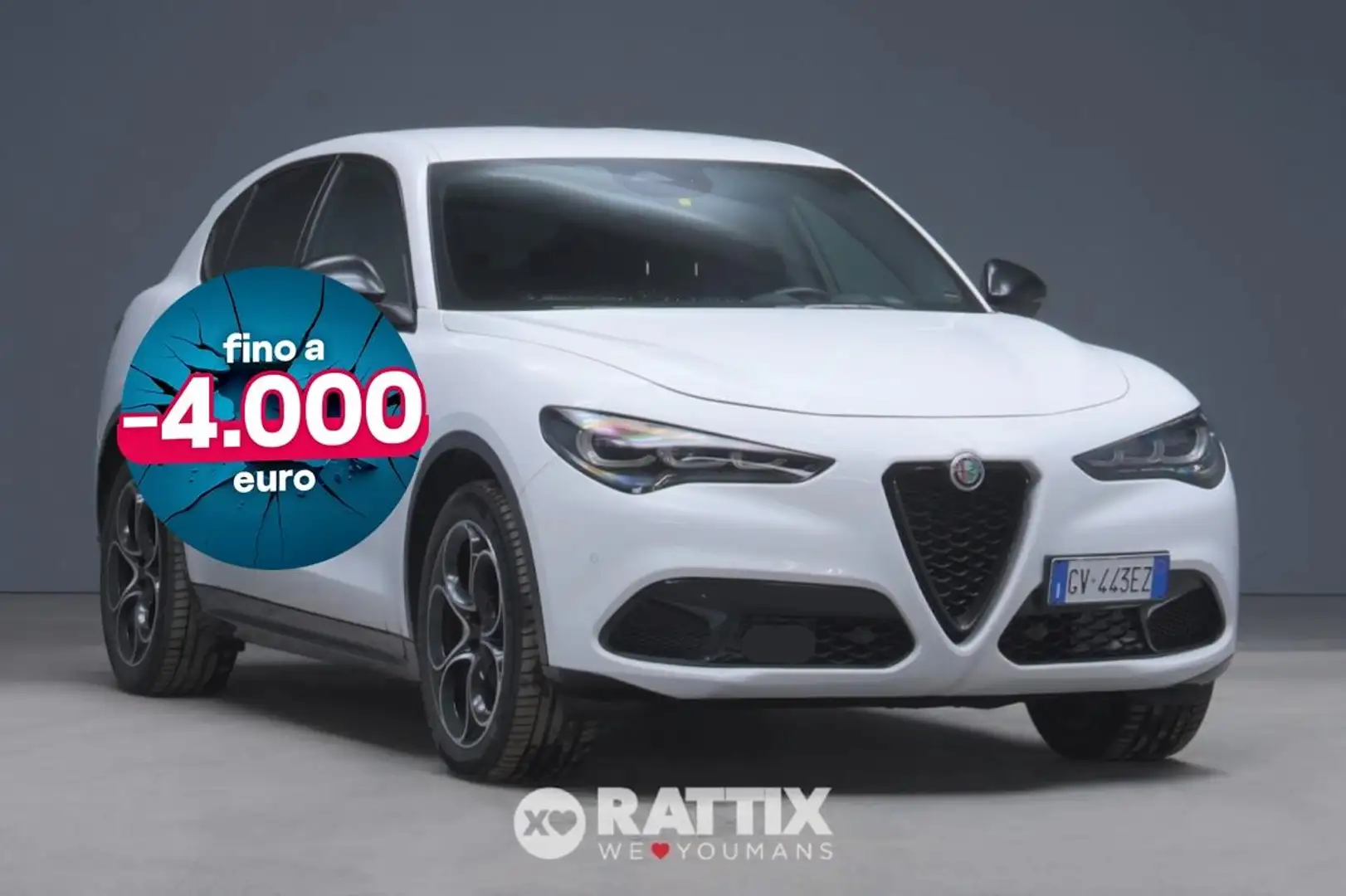 Alfa Romeo Stelvio 2.2 t 210CV Veloce Q4 auto Blanc - 1