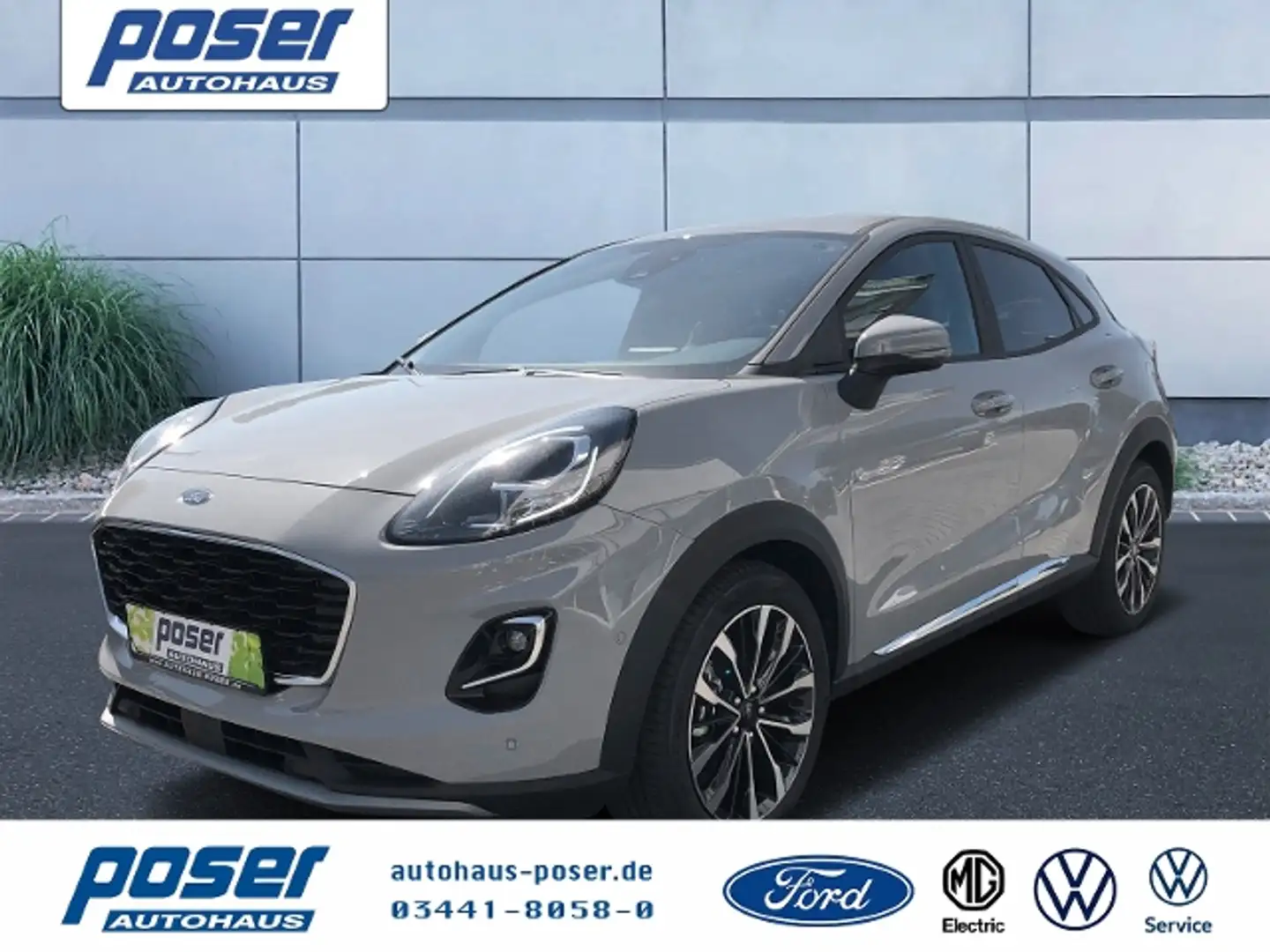 Ford Puma Titanium X KLIMA LED NAVI ALU Grijs - 1