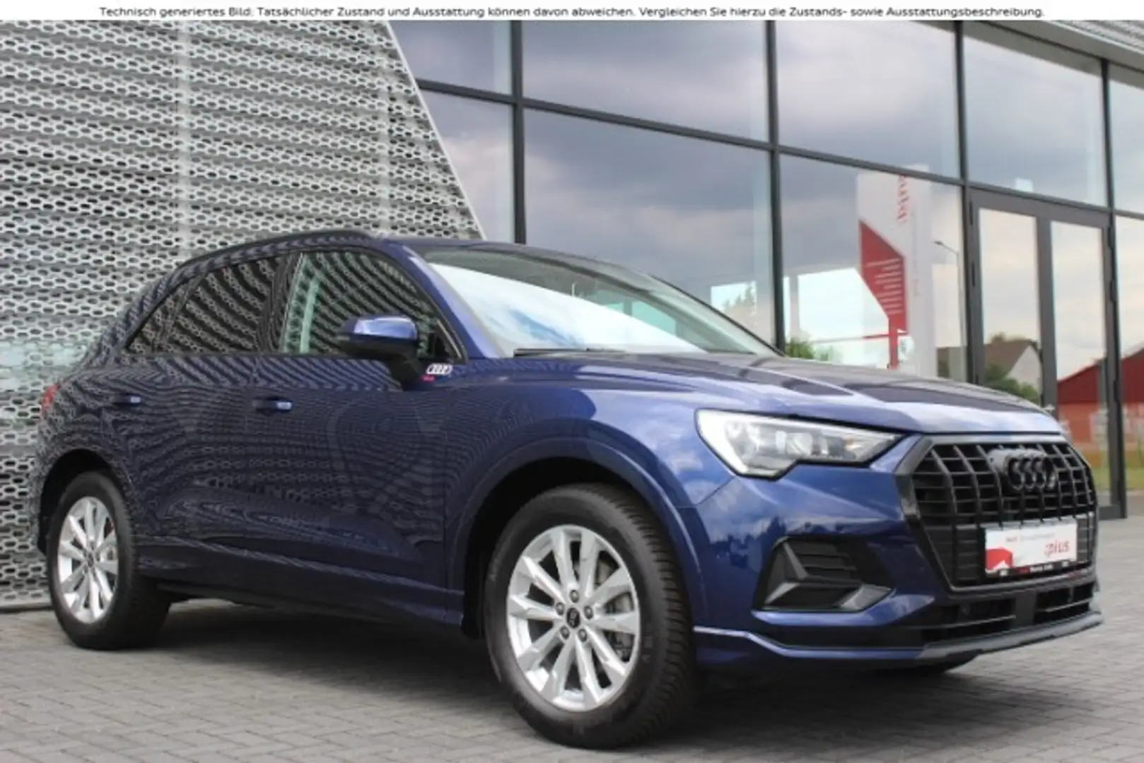 Audi Q3 35 TFSI S tronic advanced LED Navi AHK Klima Navi Blau - 2