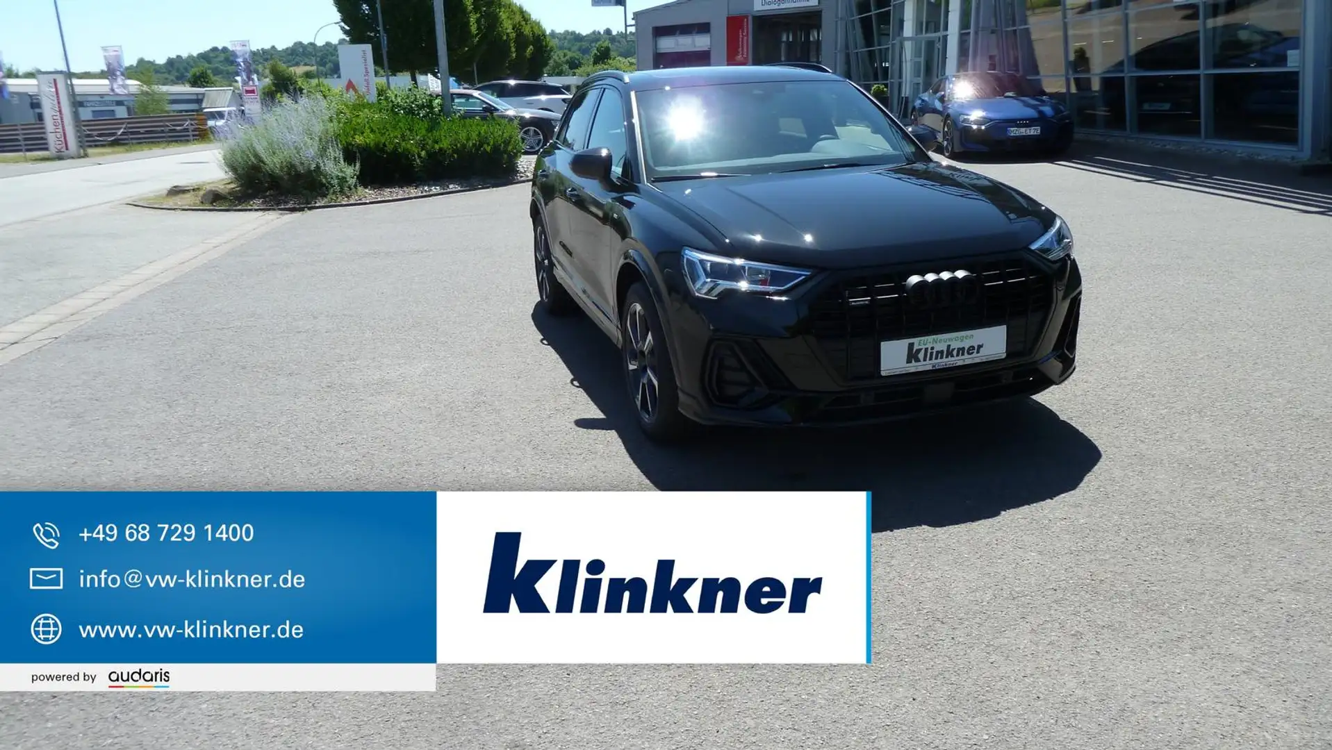 Audi Q3 2.0 16V TFSI 40 TFSI quattro S line Schwarz - 1
