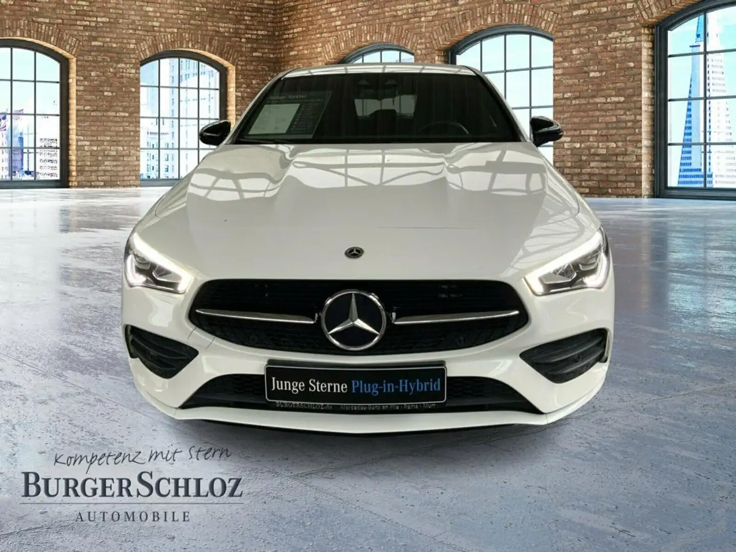 Mercedes-Benz CLA 250 e SB AMG Night S-Sitz PDC SHZ LED SpurH Bílá - 2