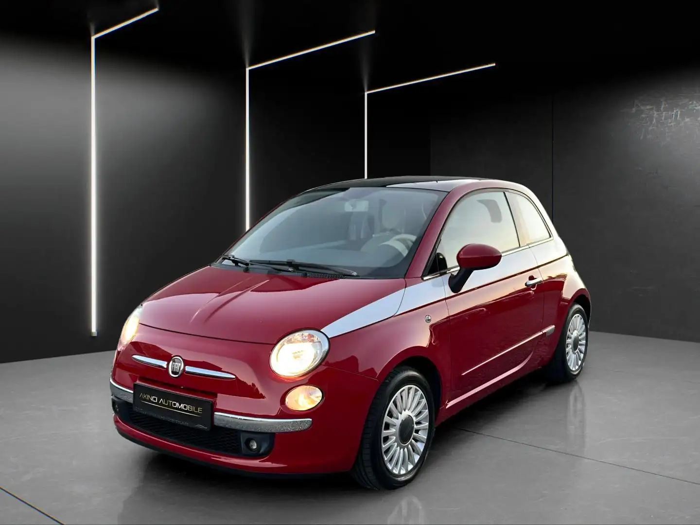 Fiat 500 1.4 Lounge *erst.92tkm*1Vorhalter*TÜVNEU*PDC Rouge - 2