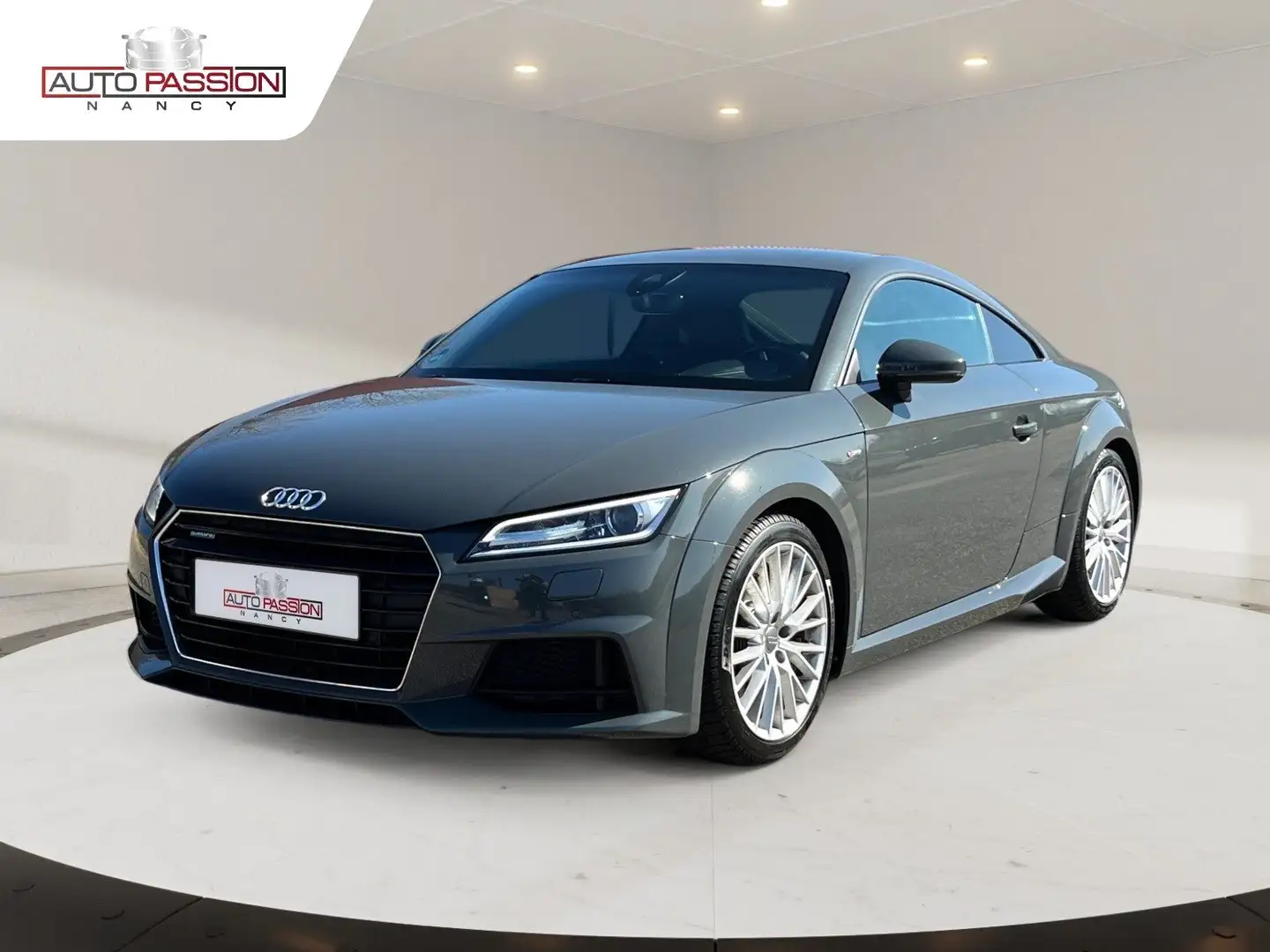 Audi TT Coupé 2.0 TFSI 230 Quattro S tronic 6 S-Line Gris - 1