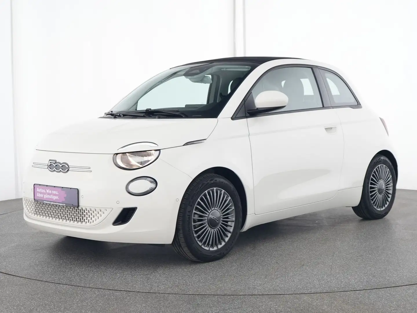 Fiat 500C e Icon Navi|Kamera|CarPlay|PDC|SHZ|Tempo Weiß - 2