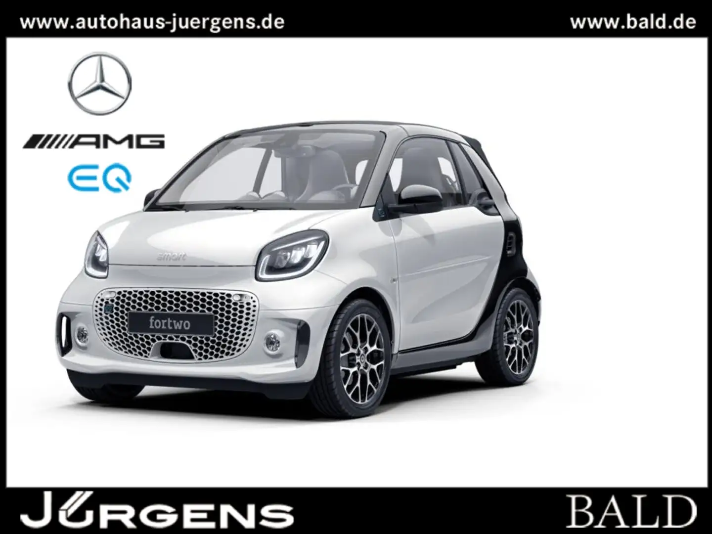 smart forTwo EQ  cabrio +Exclusive+LED+Cam+Ambiente Weiß - 1
