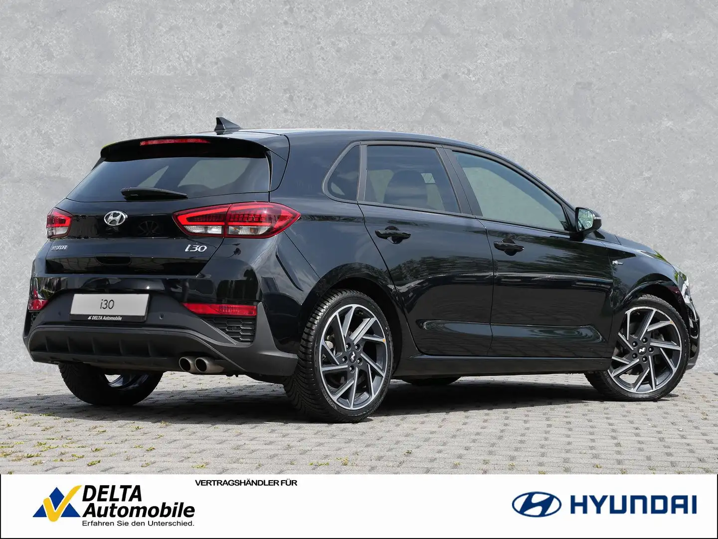 Hyundai i30 1,5 TGDI DCT N Line DCT Navi CarPlay LED Schwarz - 2