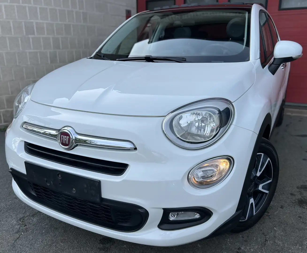 Fiat 500X 1.3 Multijet Lounge Business + NAVI + PANO + CLIM Blanc - 1