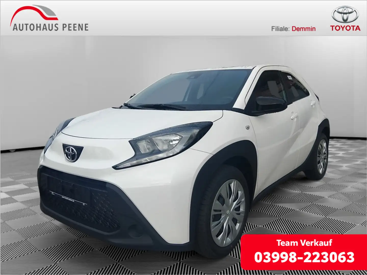 Toyota Aygo X 1.0 Play 1,99% EFF* KLIMA KAMERA ACC Blanc - 1